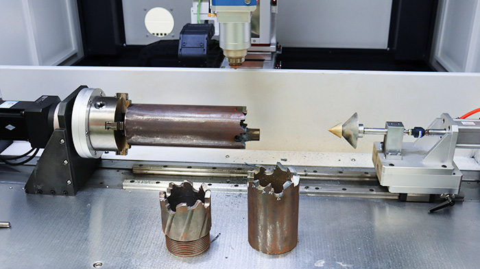 金剛石復(fù)合片鉆頭激光切割機(jī)切割樣品