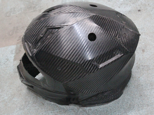 碳纖維頭盔切孔切邊