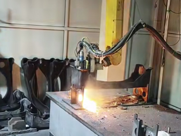 商用車后車橋殼體3D激光切割