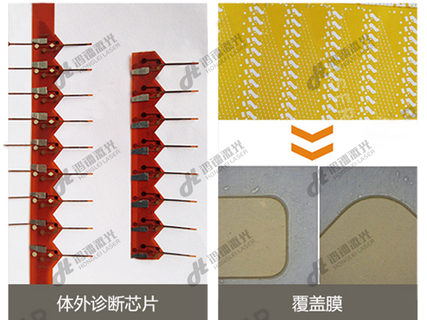 皮秒激光切割機(jī)體外診斷芯片、覆蓋膜切割