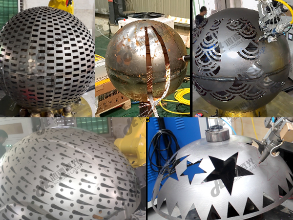 三維激光切割機切割球體