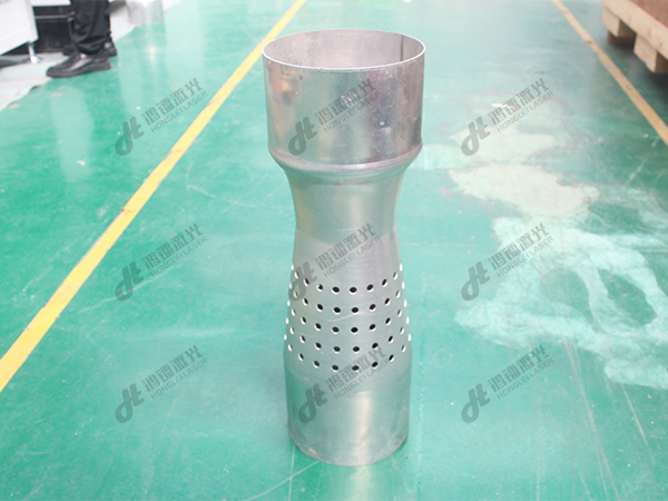 激光切管機(jī)大口徑排氣管切孔